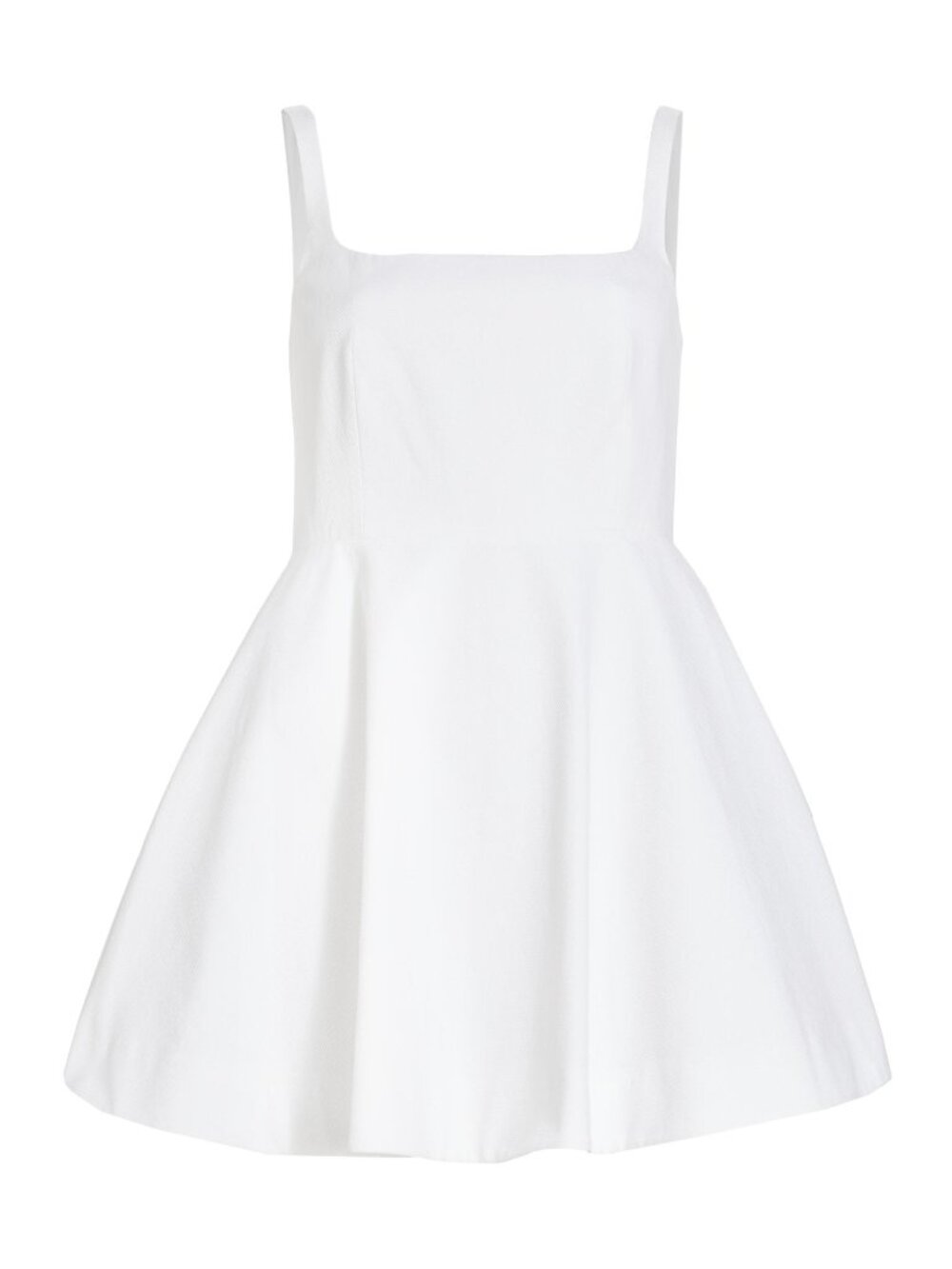 Theory Sleeveless Flared Minidress 10 White
